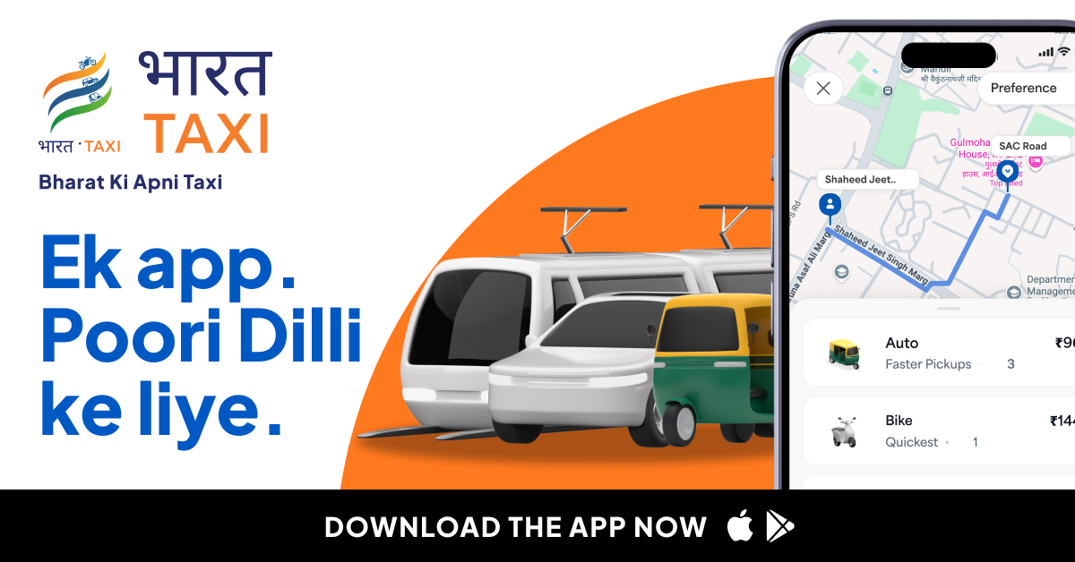 Bharat Taxi showcase